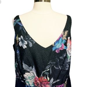 NWT City Chic | Oriental Floral Print Fit & Flare Dress Size 18W